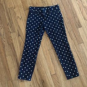 Banana Republic Polka Dot Capri in size 4
